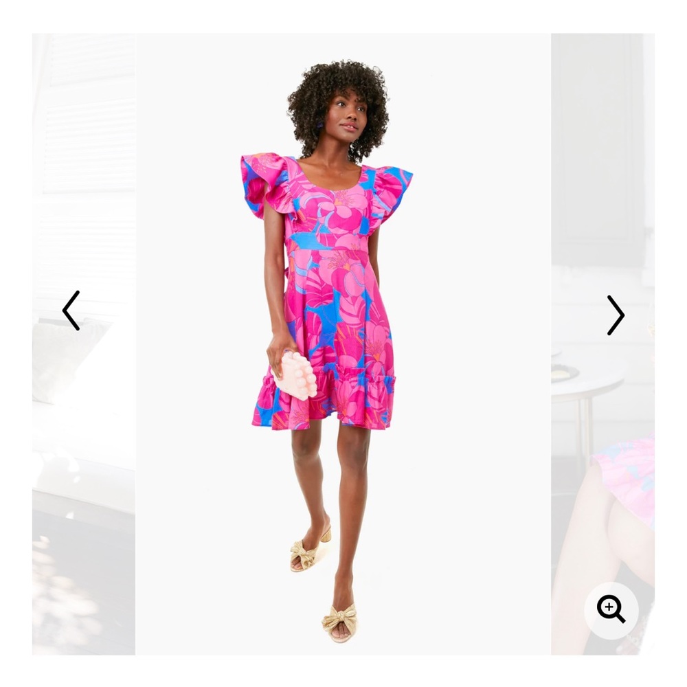 Tuckernuck x Cameran Eubanks wimberly wild azalea Edisto dress size M worn once